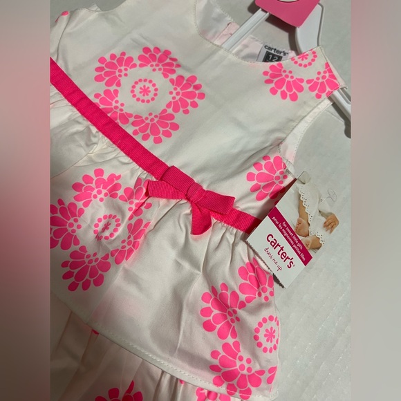 🆕CARTER’S - 12M - NWT - INFANT GIRLS 2+PC FLORAL DRESS AND CARDIGAN LOT - Picture 8 of 10
